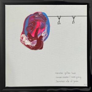 To personer balancerer sammen, båret af støtte og fællesskab.